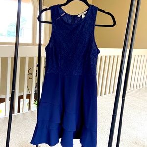 Navy party dress